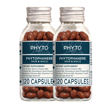 PHYTO Phytophanère: bote de suplemento capilar que favorece cabello más lleno y brillante.