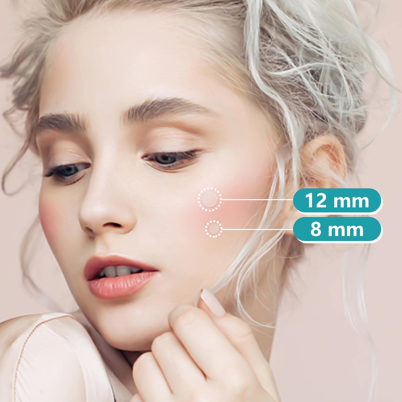 PICcircuit acne patch absorbs fluids overnight to keep skin clean.