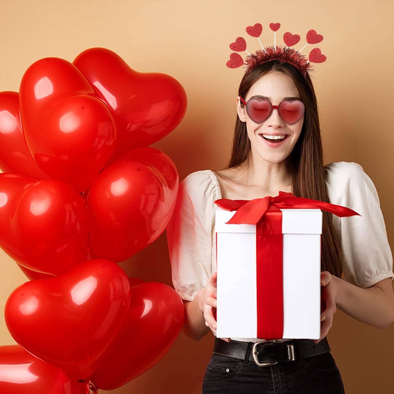 Conjunto Pick Valley diadema y gafas, ideal para celebración romántica