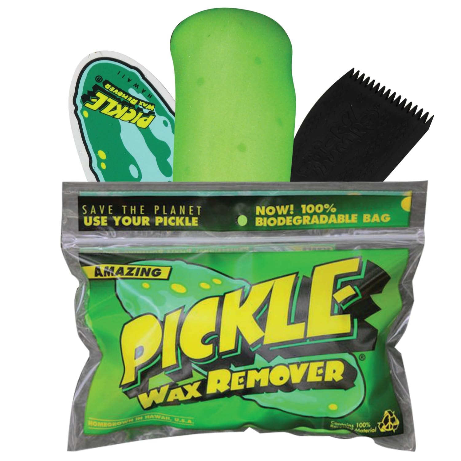 Pickle Wax Remover con peine Sticky Bumps facilita la limpieza de la cera de la tabla