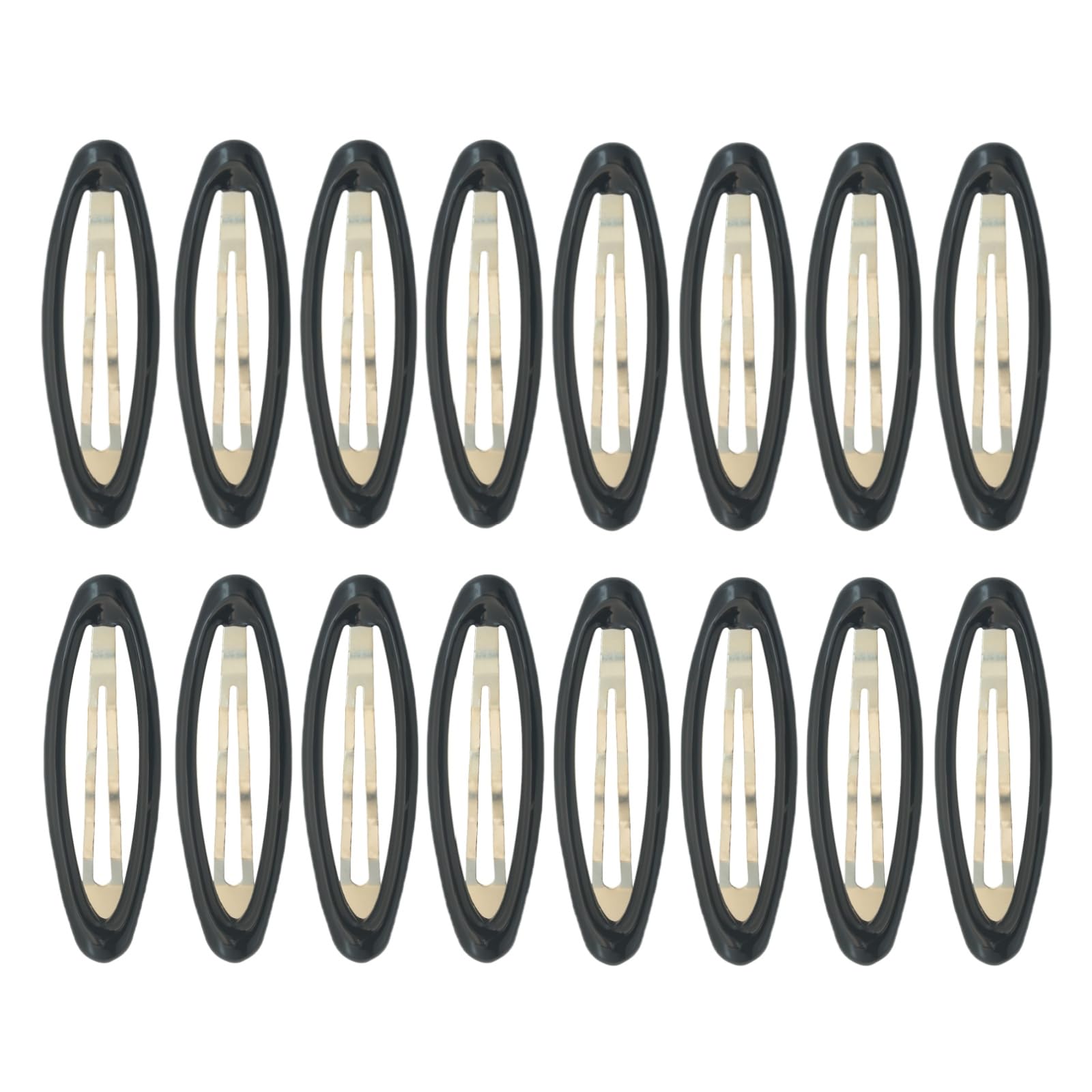 PIDOUDOU broche de pelo negro, metal resistente para uso diario