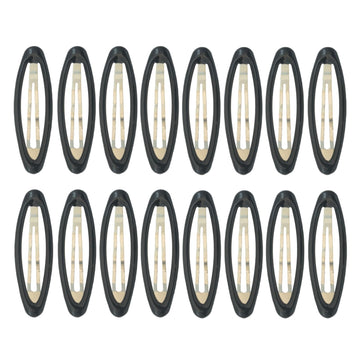 PIDOUDOU broche de pelo negro, metal resistente para uso diario