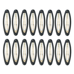 PIDOUDOU broche de pelo negro, metal resistente para uso diario
