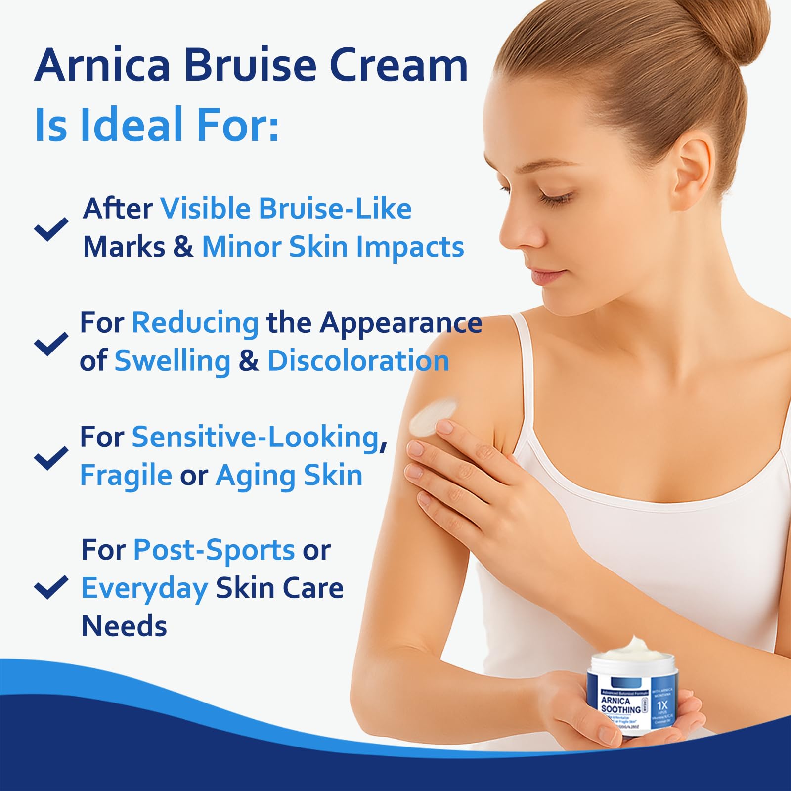 PIFLAT Arnica crema para rostro y manos, piel delicada.