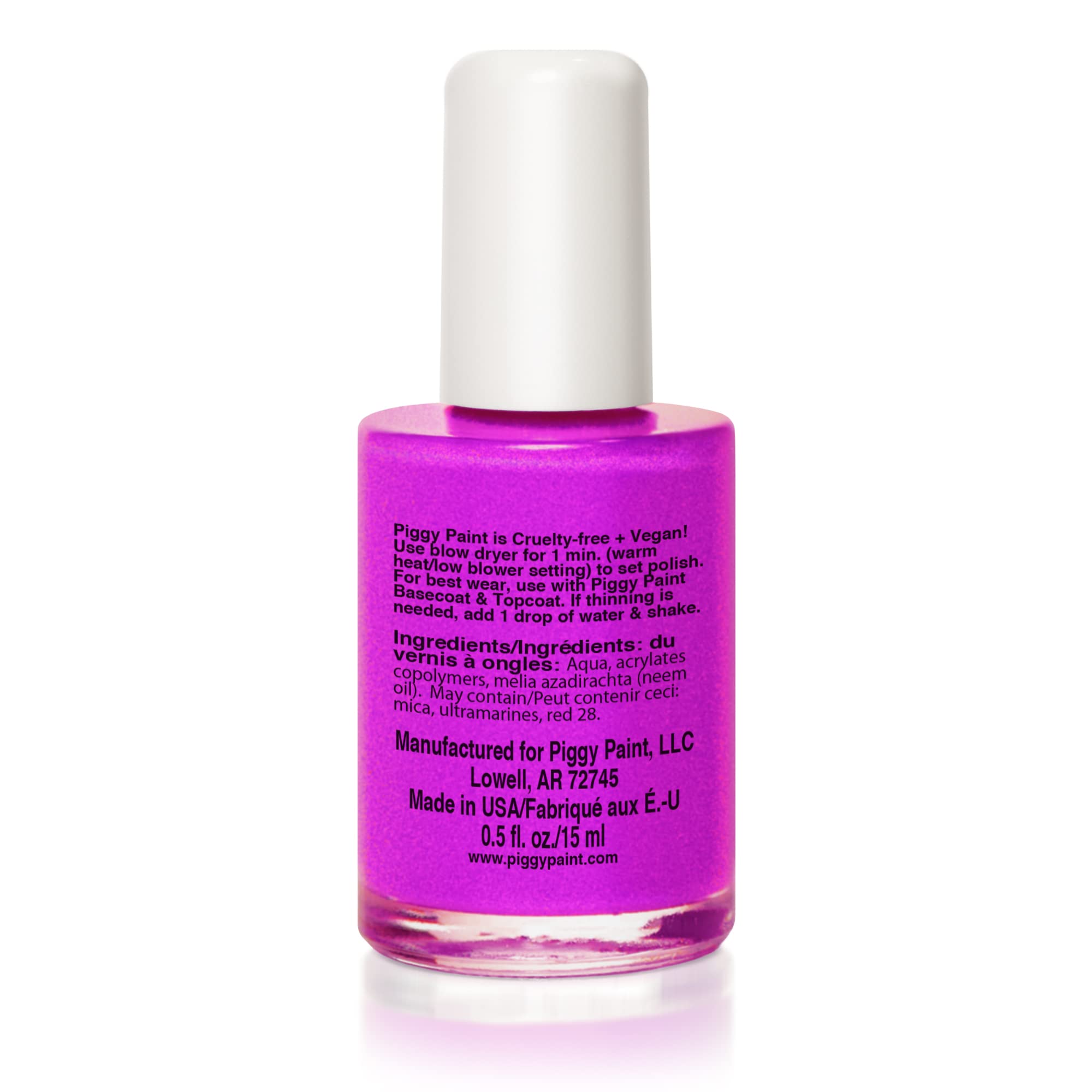 Piggy Paint Groovy Grape, efecto neón brillante para manualidades y juego.