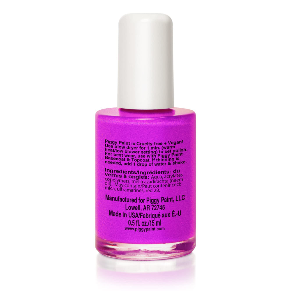 Piggy Paint Groovy Grape, efecto neón brillante para manualidades y juego.
