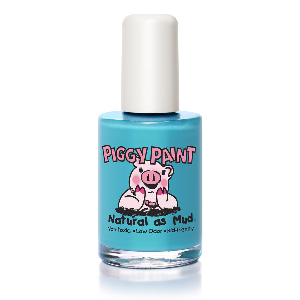 Piggy Paint Sea-quin, bote 0,5 oz, seguro para uñas infantiles.