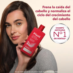 Shampoo PILEXIL Anticaída apto para todos los tipos de cabello.