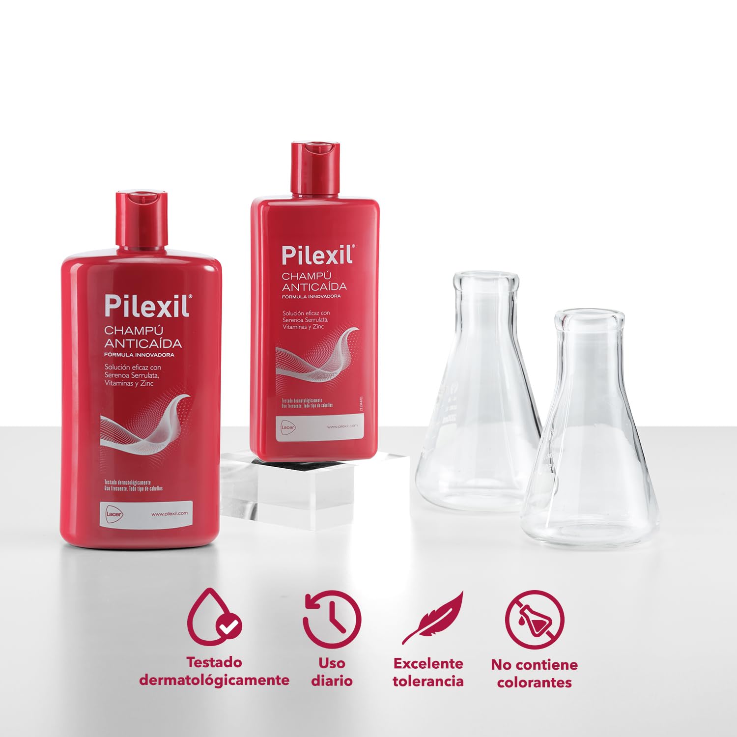 Zinc incluido en PILEXIL Anticaída para potencial densidad capilar.