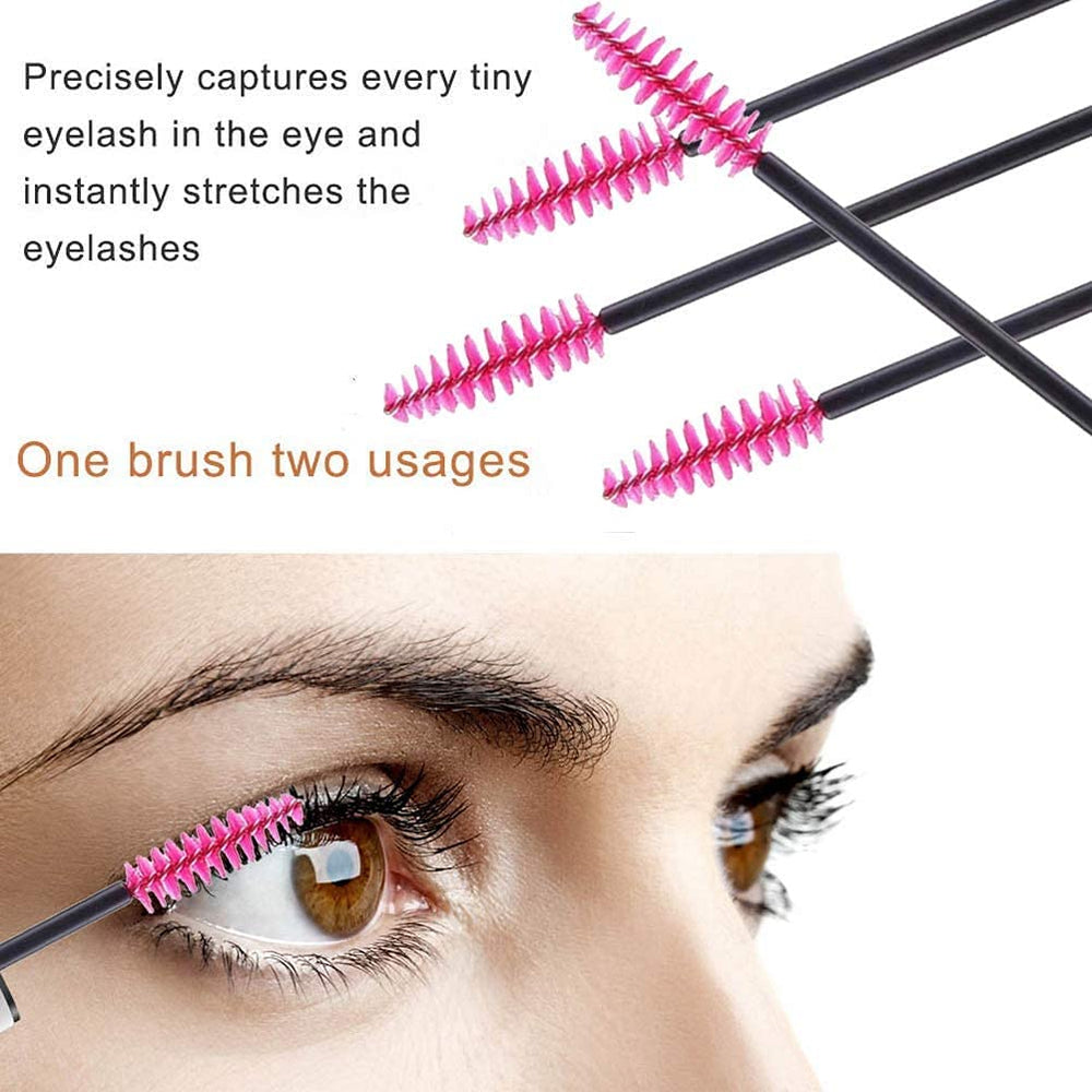Pimoys cepillo para aceite de ricino, distribución uniforme en cejas.
