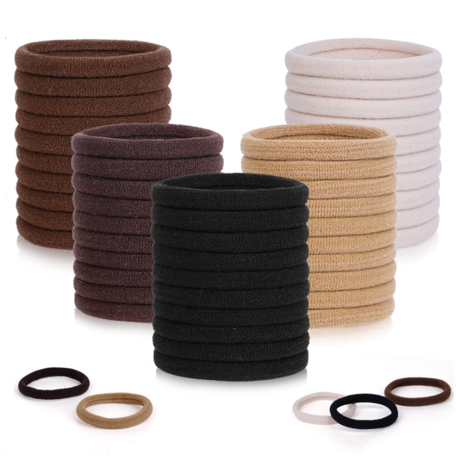 Pimoys banditas elasticas neutras, 4 cm, ideales para uso diario.