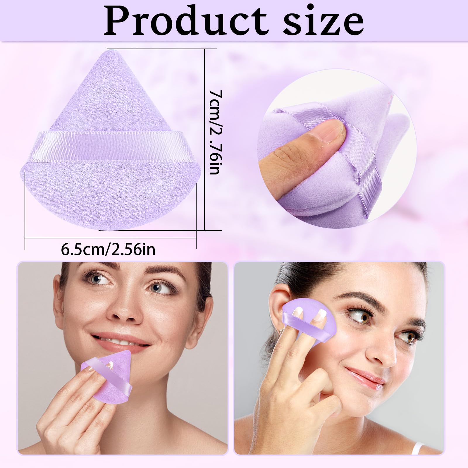 Pimoys esponja polvo con textura suave para aplicación delicada.