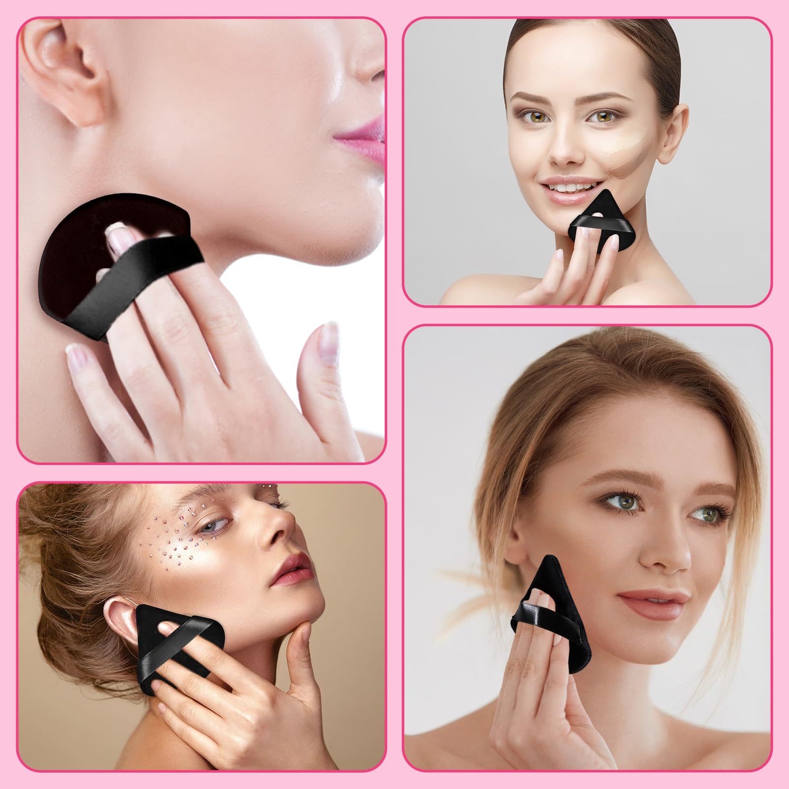 Esponja Pimoys multiusos para base, polvos y sombras.