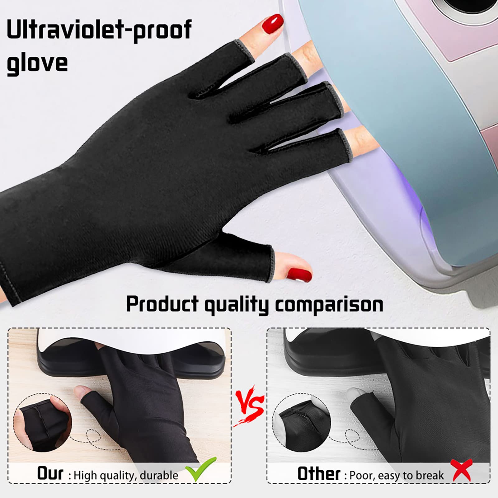 Pimoys guantes UV permiten usar móvil y tableta sin quitarse guantes