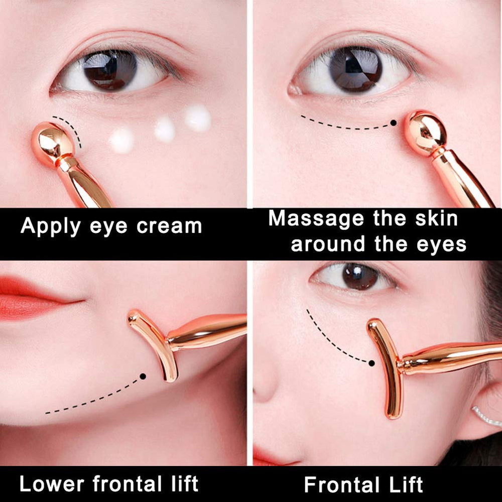 Pimoys kit de dos rodillos para ojos ofrece versatilidad y comodidad