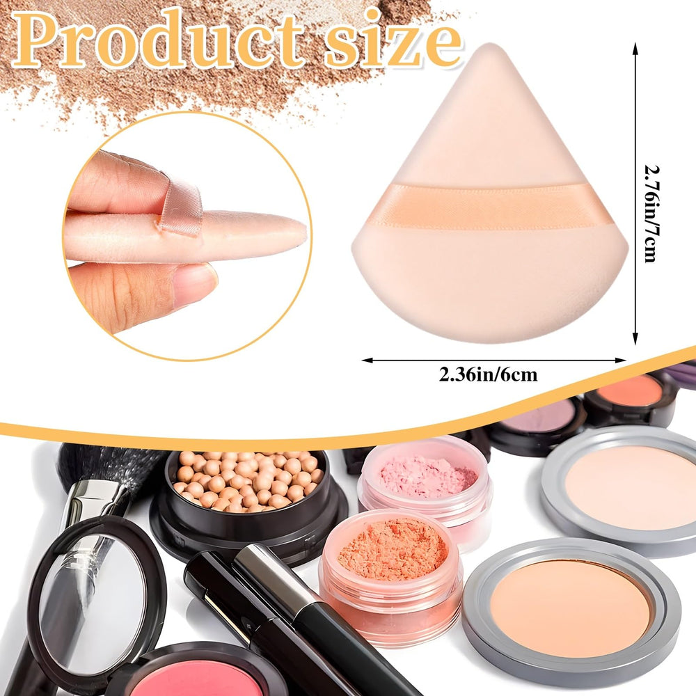 Pimoys Puff lado redondo para base con acabado natural y uniforme