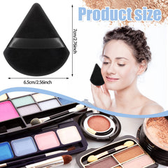 Pimoys puff polvo redondo suave ideal para rostro y aplicaciones uniformes