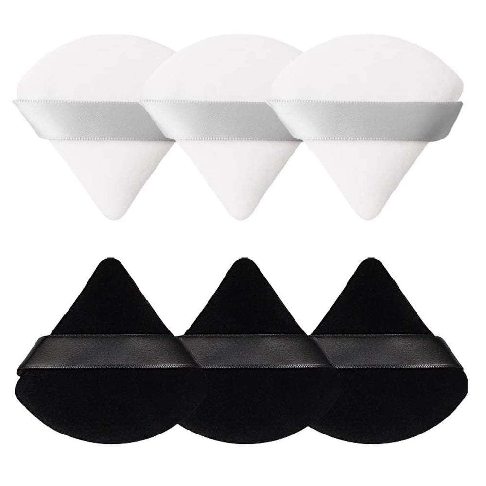 Pimoys puff polvo triangulo suave para contornear y cubrir areas pequenas