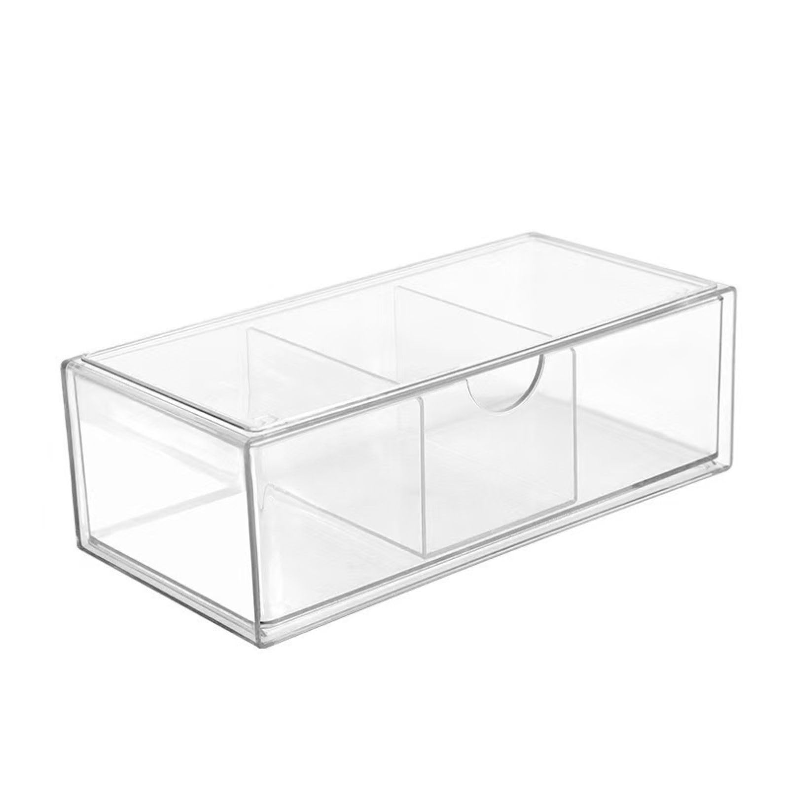Pinganbusu organizador acrílico claro para ver accesorios de pelo al instante.