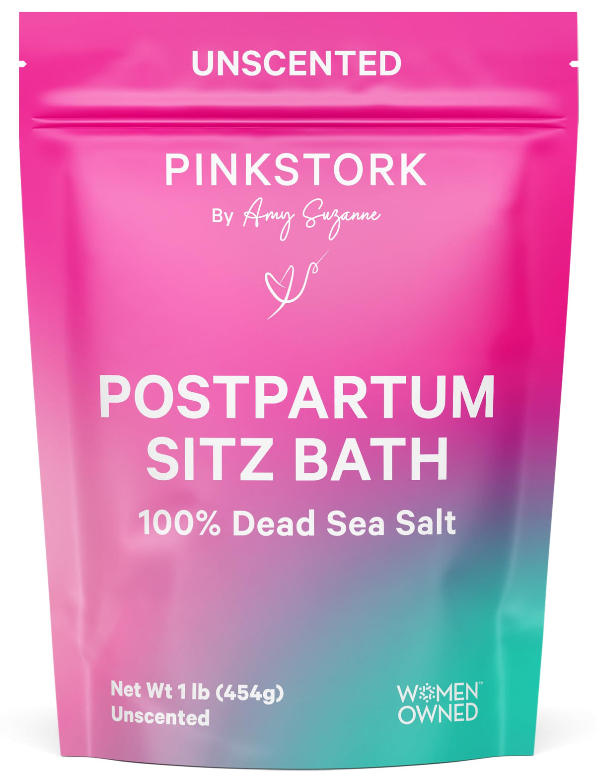 Pink Stork bano-sitz envase 16 oz para posparto