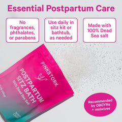 Etiqueta sin fragancia de Pink Stork para cuidado suave