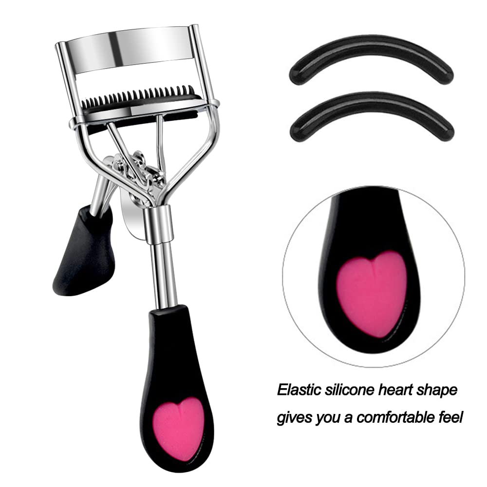Pinkiou alisador con pads de silicona reemplazables para comodidad duradera.
