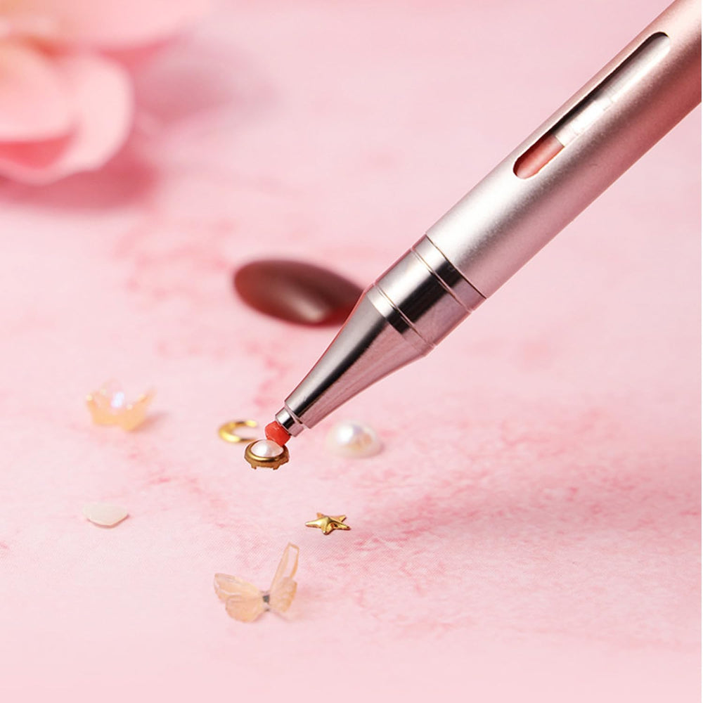 Recargas de cera Pinkluce con adhesión pegajosa para diamantes y piedras.