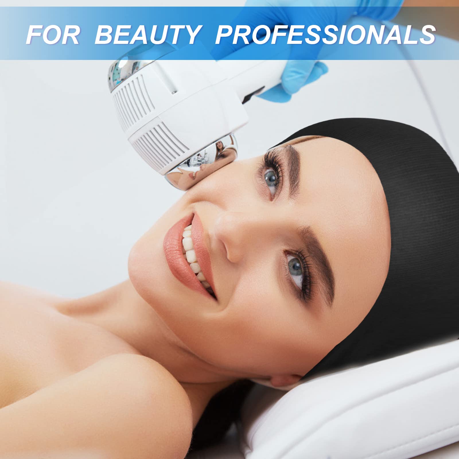 Pinkxhy banda desechable, se ajusta y cubre orejas para cuidado facial.