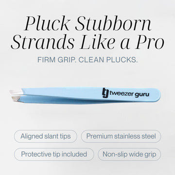 Pinzas Tweezer Guru punta afilada para puntos negros