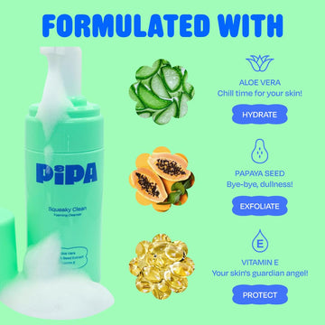 Ingrediente aloe vera en la fórmula para hidratación ligera