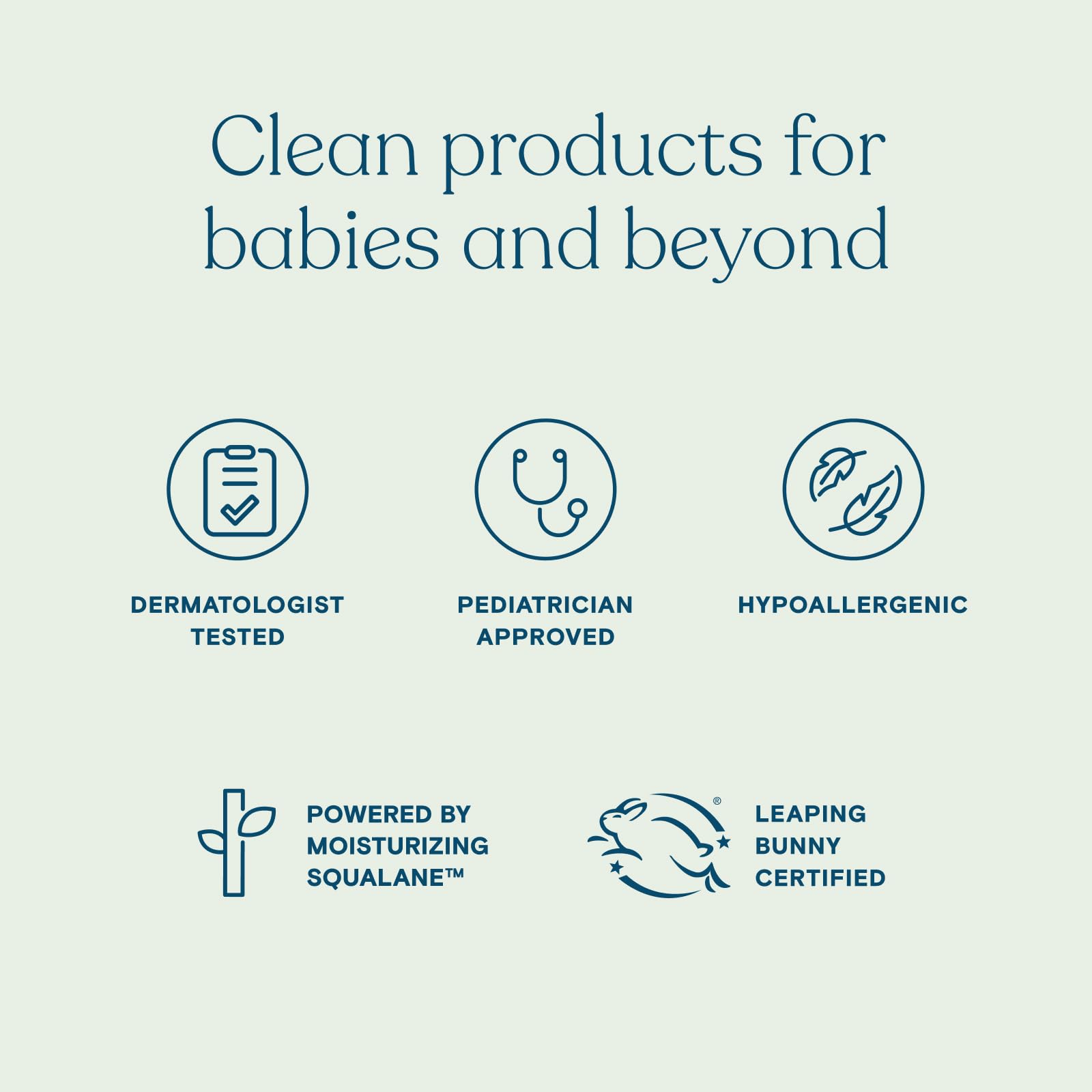 Pipette packaging emphasizes safety, trust, and family-friendly care.
