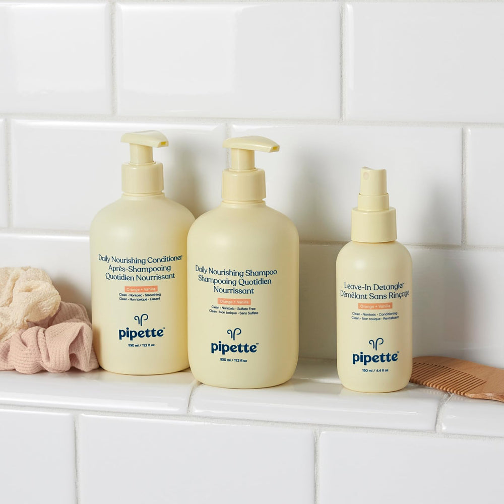 Pipette squalane moisture bottle delivers lightweight hydration for hair.