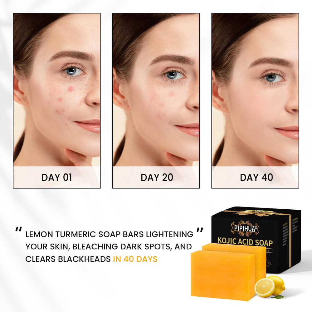 Jabón PIPIHUA Kojic con colágeno, hidratación y elasticidad