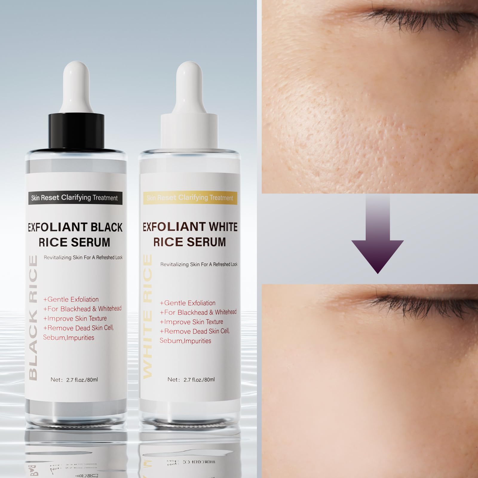 PIVETOS Mejora la aplicación de maquillaje tras exfoliar