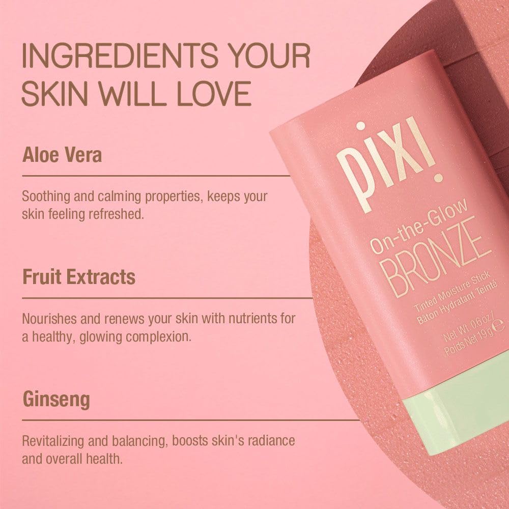 Pixi aplicación rápida para mejillas y labios con acabado saludable.