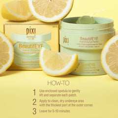 Ingredientes clave: vitamina C, regaliz y ginseng en Pixi BeautifEYE.