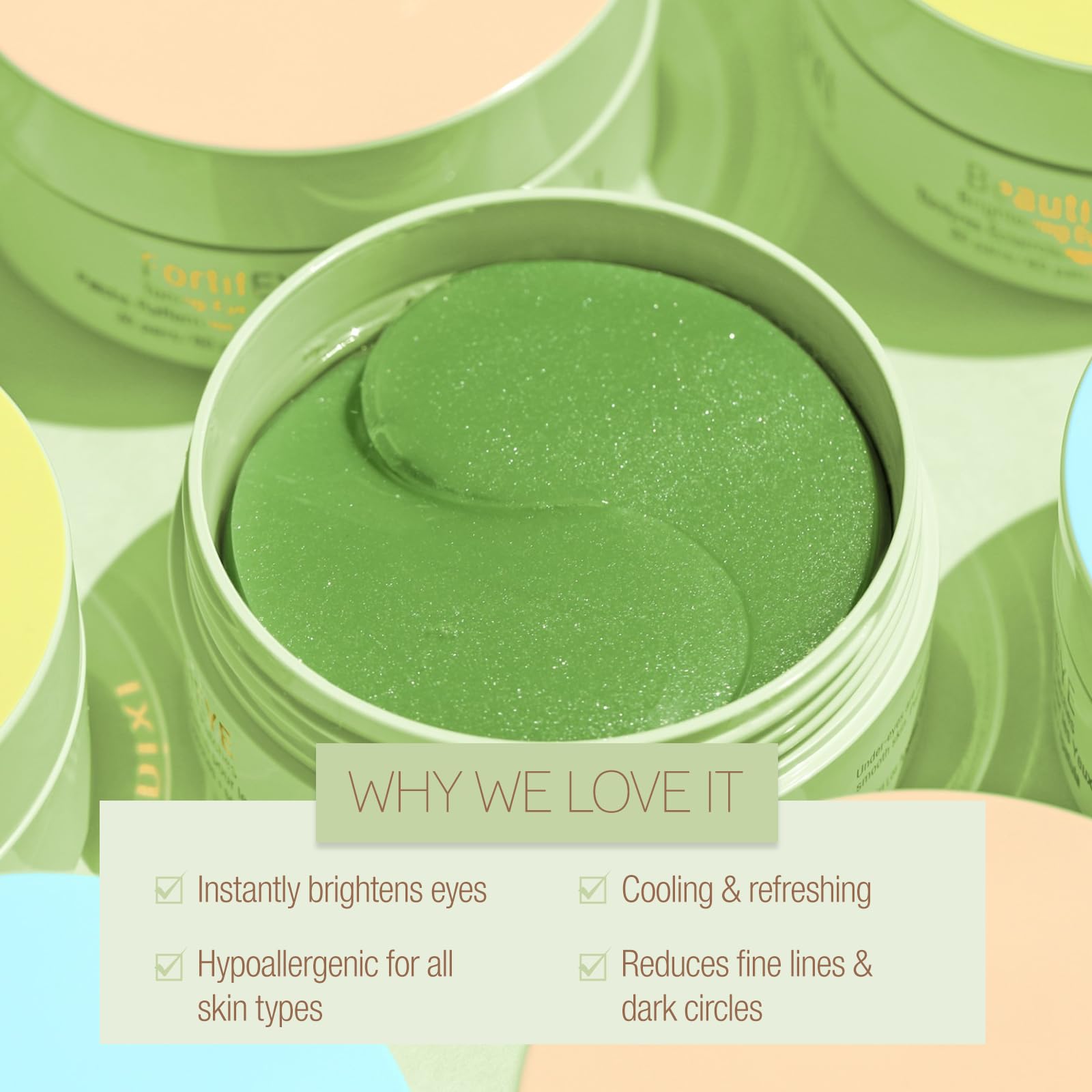 Producto apto para piel sensible y sin parabenos de Pixi BeautifEYE.