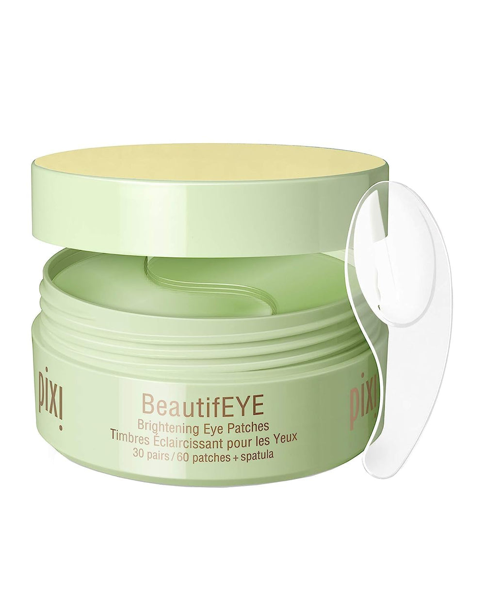 Pixi BeautifEYE parches hidrogel para ojos, hidratación suave y calmante.