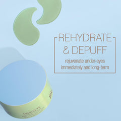 Parche hidrogel Pixi DetoxifEYE con ácido hialurónico para hidratación ocular.