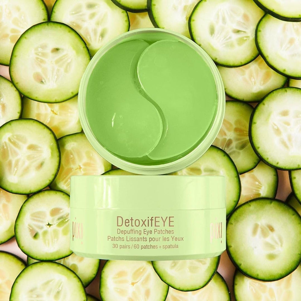 Pixi DetoxifEYE parches oculares con oro para un brillo suave de la mirada