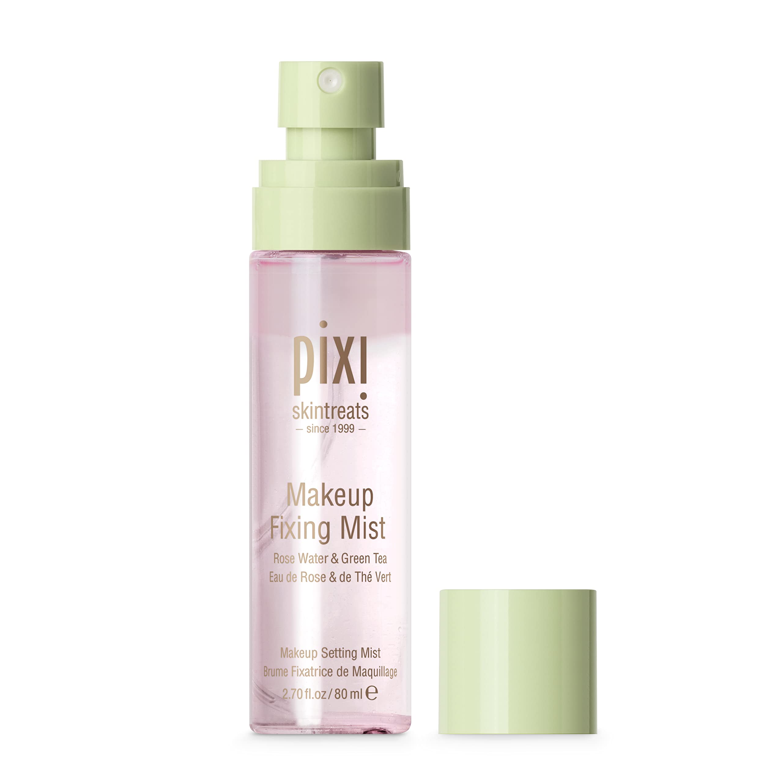 Pixi envase portátil de 80 ml para retoques en cualquier momento.