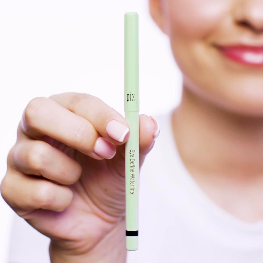Pixi Eye Define Waterline con larga duración evita retoques para looks todo el día.