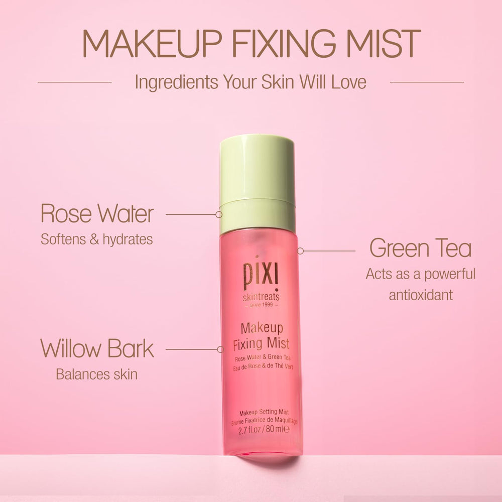 Pixi bruma té verde aporta antioxidantes y frescura al rostro.
