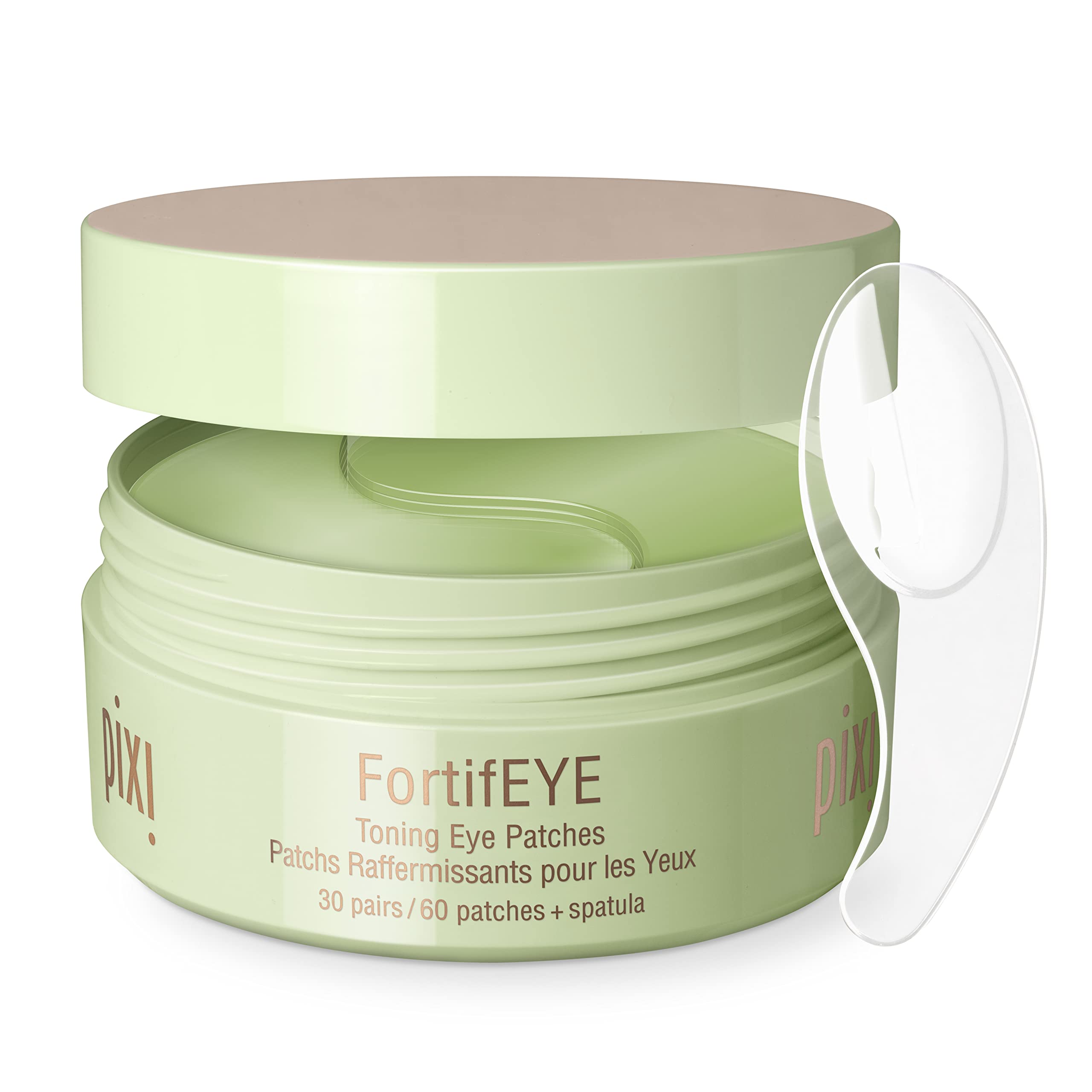 Pixi FortifEYE parches ojos hidrogel cubren la zona inferior para hidratación suave.