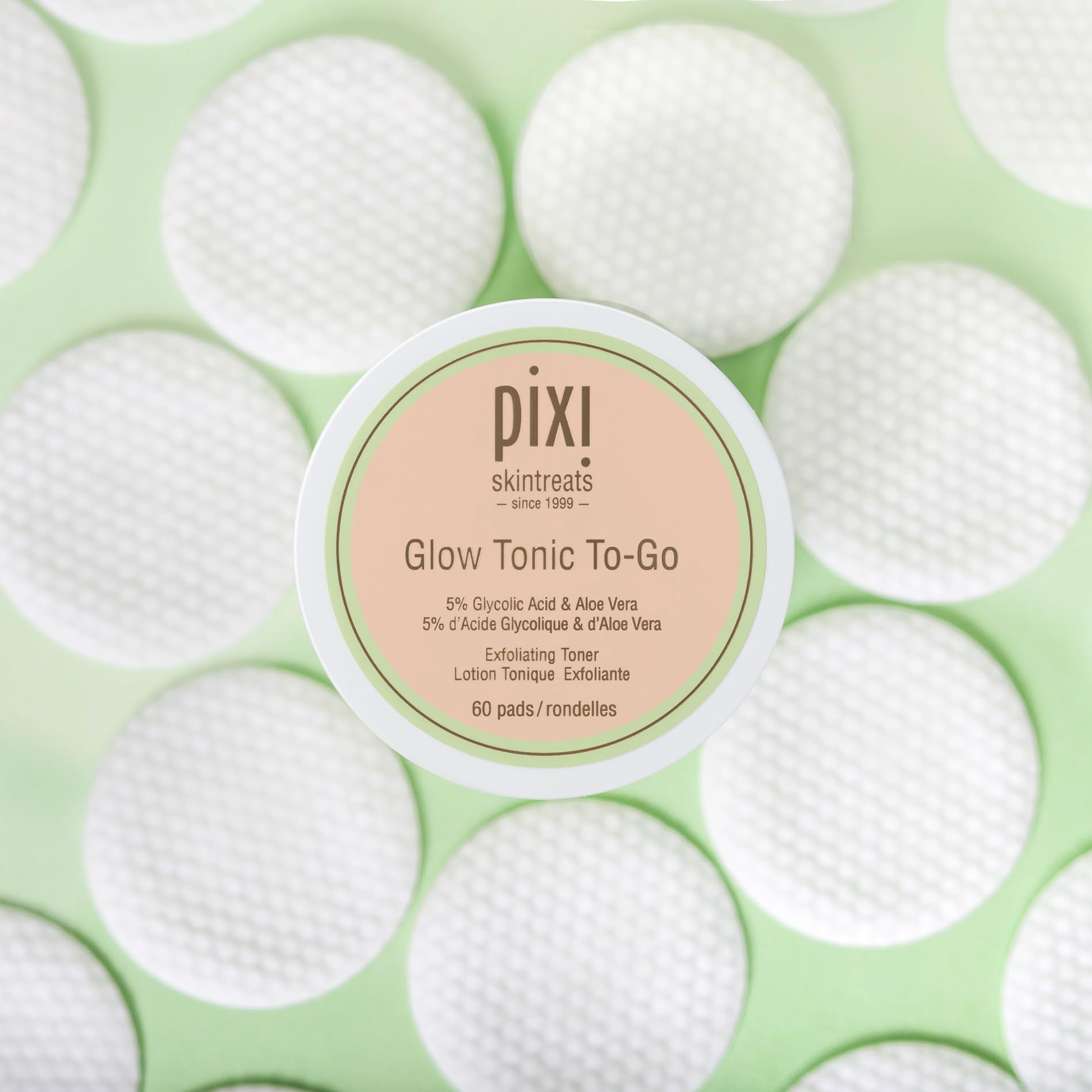 Pixi Glow Tonic para llevar, aplicación facial suave y refrescante.
