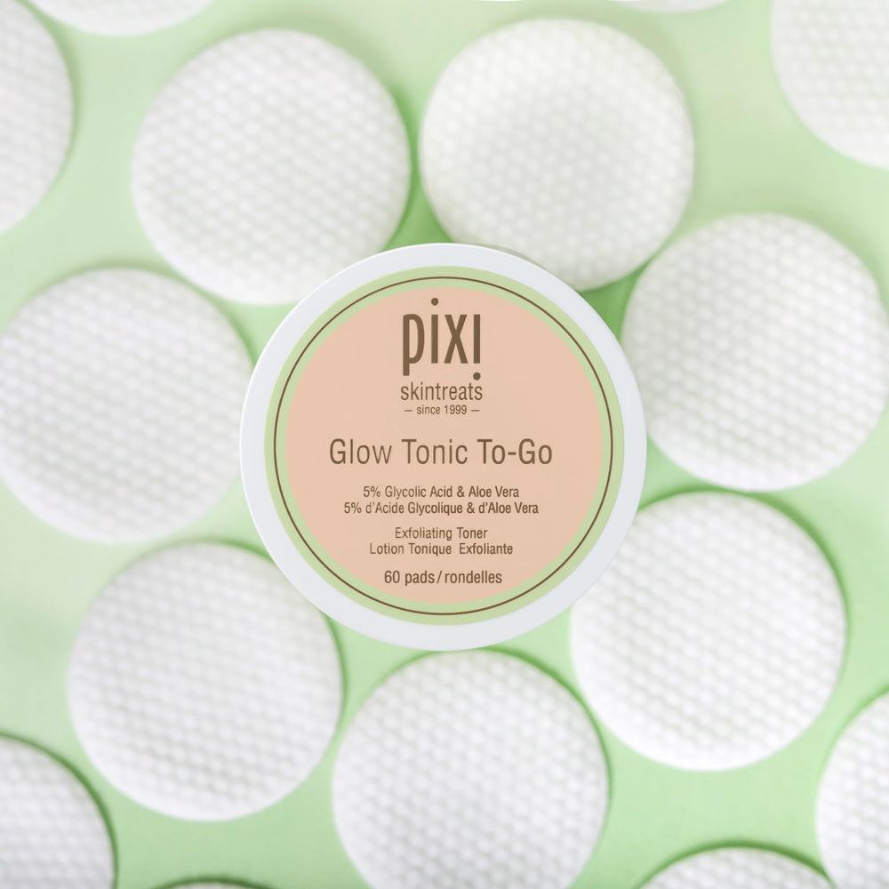 Pixi Glow Tonic para llevar, aplicación facial suave y refrescante.