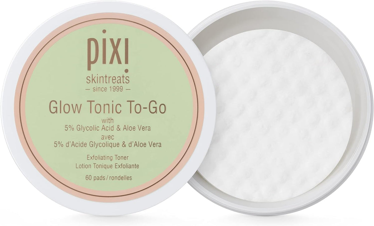 Pixi Glow Tonic para llevar, envase mini, ideal para retoques diarios.