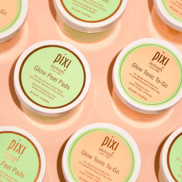 Pixi Glow Tonic para llevar, refina la apariencia de poros.