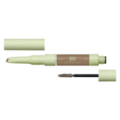 Pixi Natural Brow Duo: demostración de aplicación del lápiz en trazos cortos