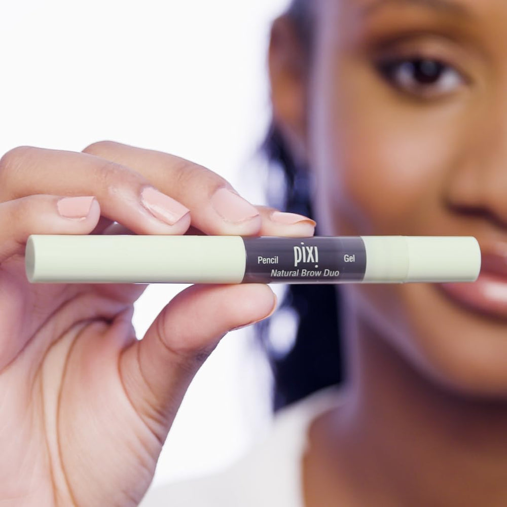 Pixi Natural Brow Duo: lápiz angular y gel para cejas definidas